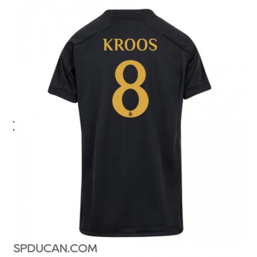 Zenski Nogometni Dres Real Madrid Toni Kroos #8 Rezervni 2023-24 Kratak Rukav
